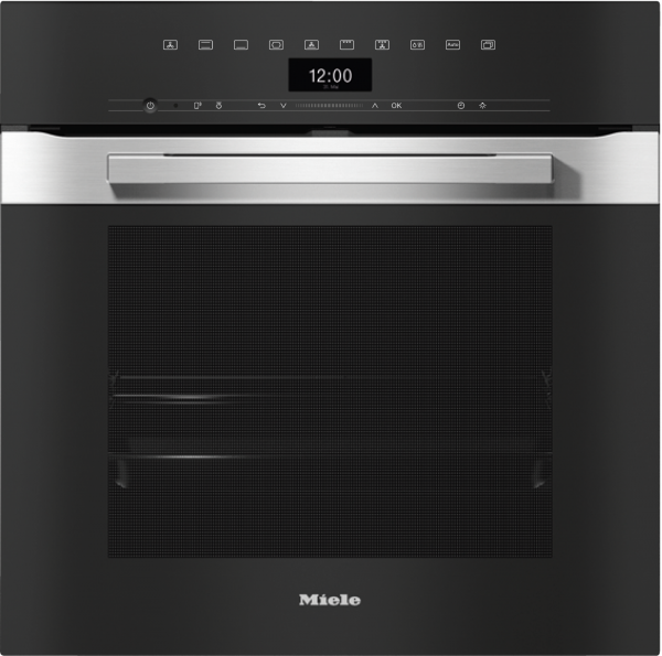 Miele - H 7460 B Edelstahl/CleanSteel  Backöfen