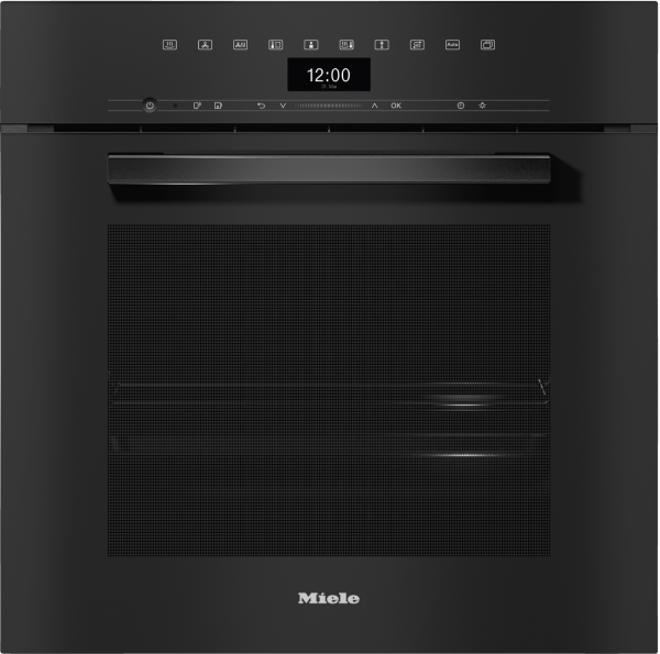 Miele - DGC 7465 HC Pro Obsidianschwarz  Dampfgarer und Dampfbacköfen