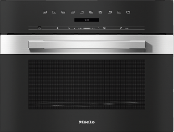 Miele - M 7244 TC Edelstahl/CleanSteel  Mikrowellengeräte