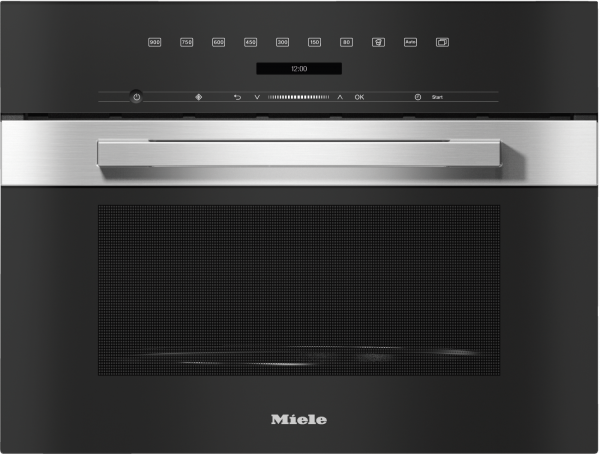 Miele - M 7240 TC Edelstahl/CleanSteel  Mikrowellengeräte