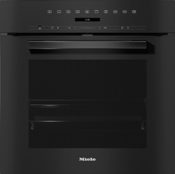 Miele - DGC 7250 Obsidianschwarz  Dampfgarer und Dampfbacköfen