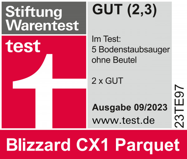 Miele - Blizzard CX1 Parquet Techblau  Staubsauger