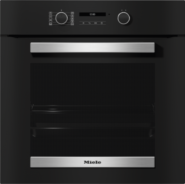Miele - H 2465 B ACTIVE Obsidianschwarz Edelstahl-Look  Backöfen