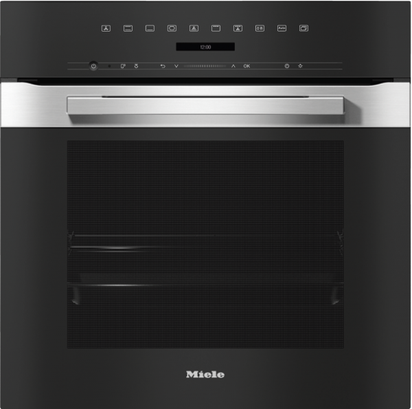 Miele - H 7264 B Edelstahl/CleanSteel  Backöfen