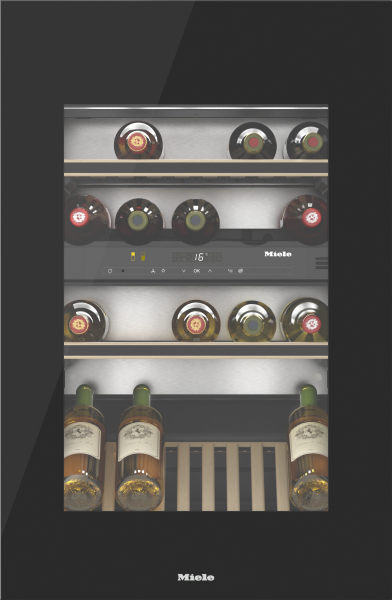 Miele - KWT 6422 iG-1 Obsidianschwarz Glas  Weinschränke